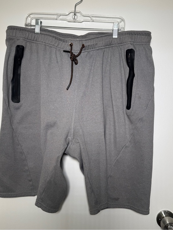 Copper Fit Other - Copper Fit Men's Gray Fleece Athletic Drawstring Shorts 3XLT